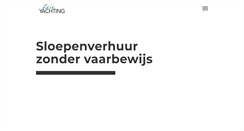 Desktop Screenshot of leie-yachting.be