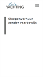 Mobile Screenshot of leie-yachting.be